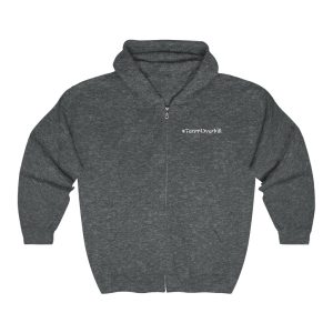 Unisex Heavy Blend™ Full Zip Hooded Sweatshirt (#teamoverkill logo)